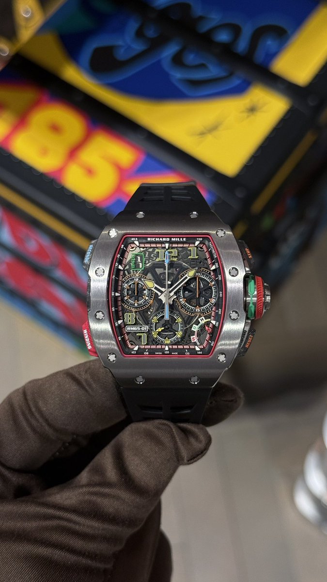 _Glint_'s tweet photo. RICHARD MILLE
RM65-01 Ti
リシャールミル史上初の自動巻きスプリットセコンドクロノグラフ搭載モデル🏁
チタン製【再入荷】いたしました⚜️
ご連絡お待ちしております📲
#RM6501
#SPLITSECONDSCHRONOGRAPH
#リシャールミル
#リシャール
#リシャールミルRM6501
#スプリットセコンドクロノグラフ https://t.co/MXZT2NpeH0