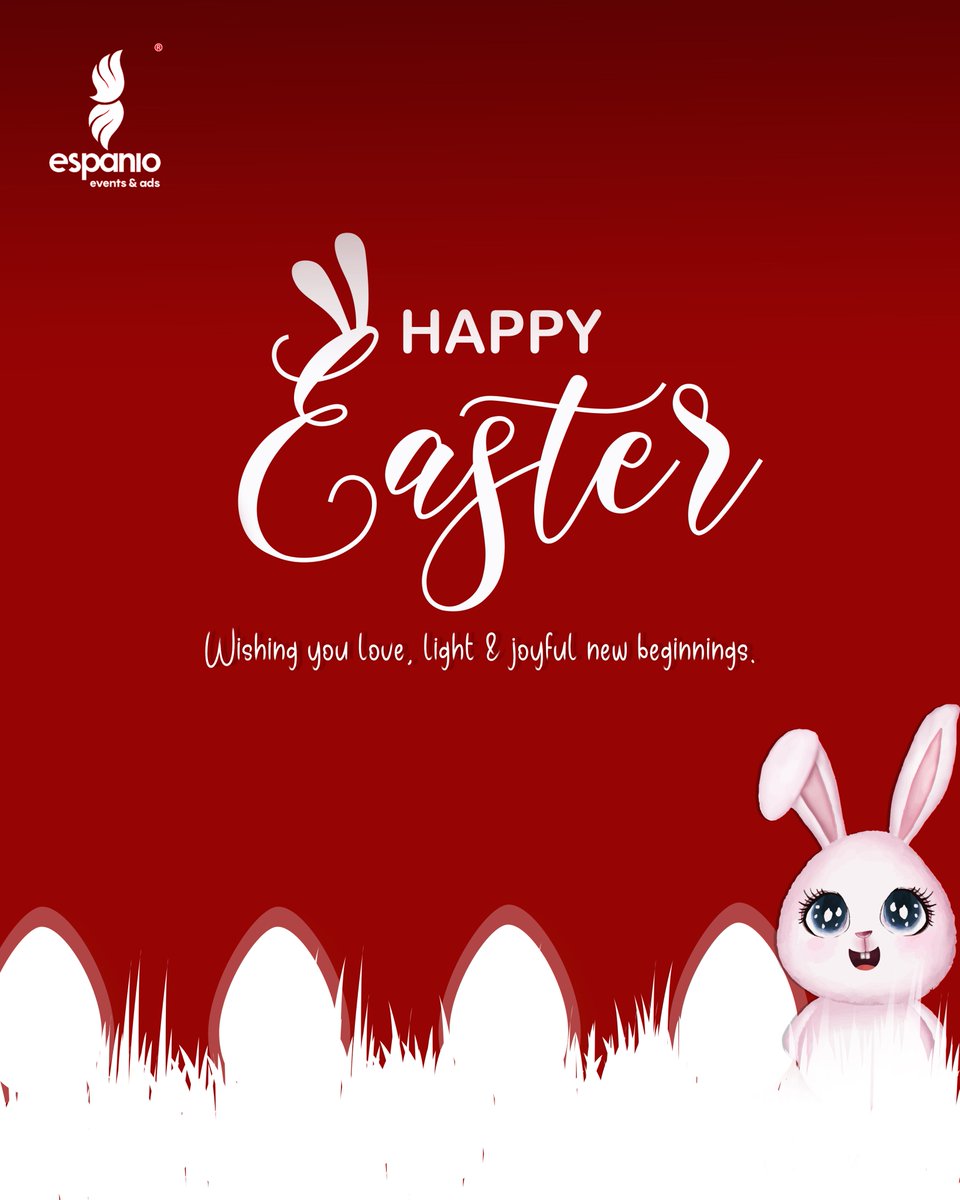 mrsglobal23's tweet photo. 🐰🌸 Happy Easter from Espanio Events! ✨
Wishing you a season filled with love, light, and joyful new beginnings.
#HappyEaster #EspanioEvents #CelebrateWithEspanio #EventMagic #JoyfulBeginnings #EasterVibes #LoveAndLight https://t.co/pDk5HwHjlU