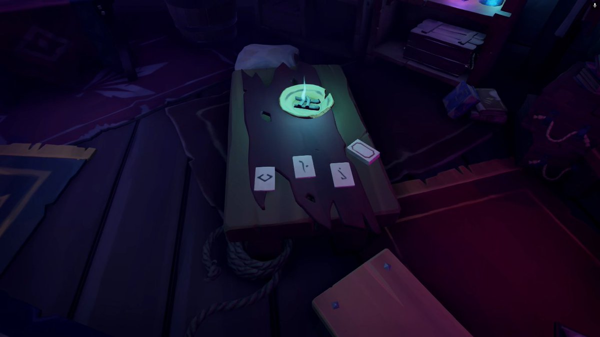 Ancient Isles University (@ancientislesuni) on Twitter photo As already said in the latest Sea of Thieves Podcast episode, the dark deck is now fully displayed and reads "Order (of) Bone (and) Blade".
But what is so important about this order in a sea full of chaos? What is their connection with the Reapers
#SeaOfThieves <a href="/SeaOfThieves/">Sea of Thieves</a> As already said in the latest Sea of Thieves Podcast episode, the dark deck is now fully displayed and reads "Order (of) Bone (and) Blade".
But what is so important about this order in a sea full of chaos? What is their connection with the Reapers
#SeaOfThieves <a href="/SeaOfThieves/">Sea of Thieves</a>