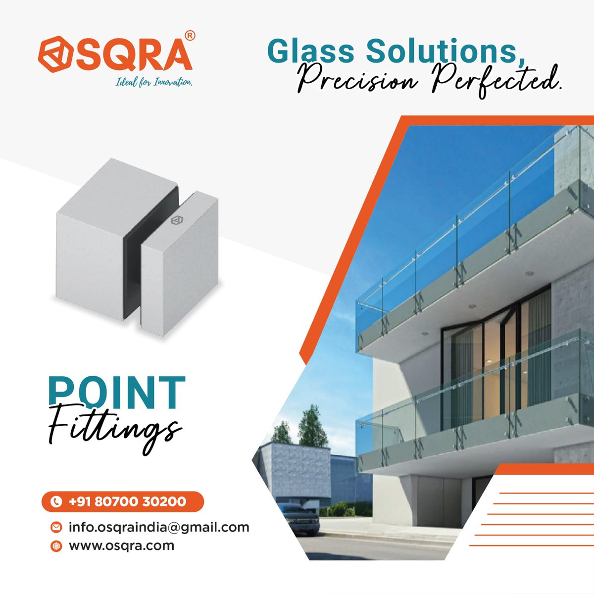 osqra_india's tweet photo. #osqraindia #osqra_india #manufacturer #modularrailingsystem #architech #interior #Aluminiumrailingsystem #modularstainlesssteelrailingsystem #Mattfinish #mirrorfinish #glossy #pvdffinish #Roundpointfittings #squarepointfittings #curvepointfittings #38mmpointfittings https://t.co/TNne7jYOiU