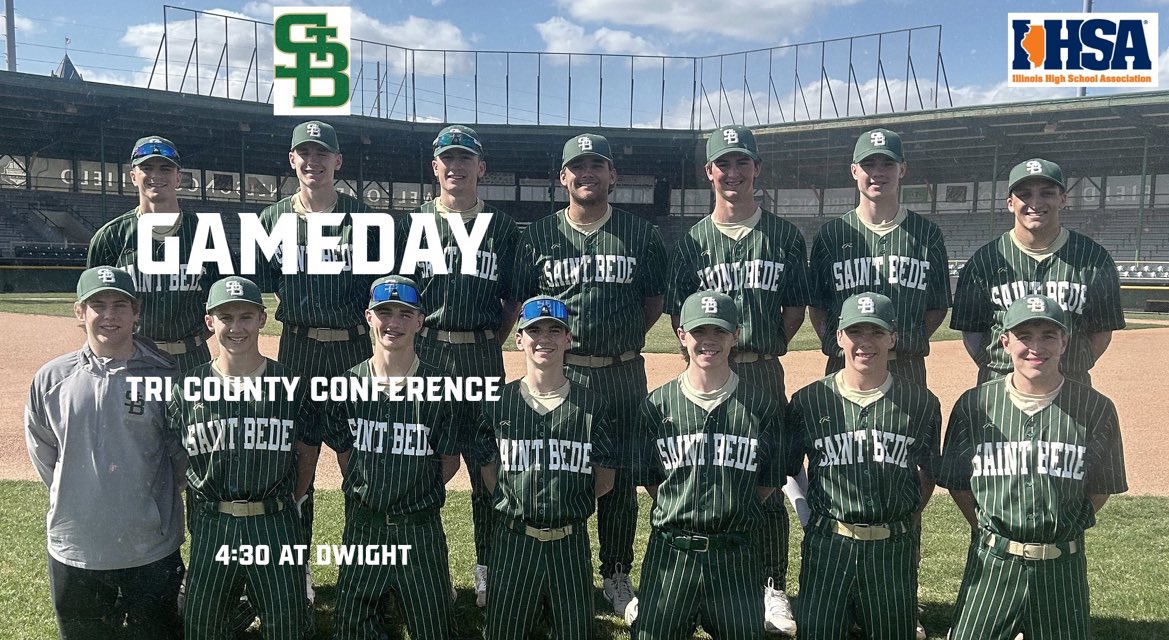 BRUINS travel to Dwight to face the Trojans in another TCC matchup! 
#GoBruins🐻⚾️