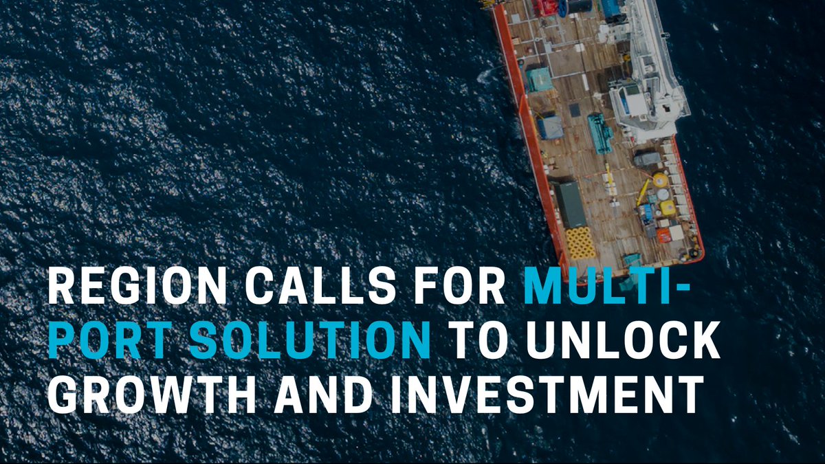 We are calling for a multi-port solution to unlock billions of pounds of investment opportunities and drive UK economic growth.

Read more about the proposed strategy: bit.ly/4lxYkvC

#BackTheGreatSouthWest
