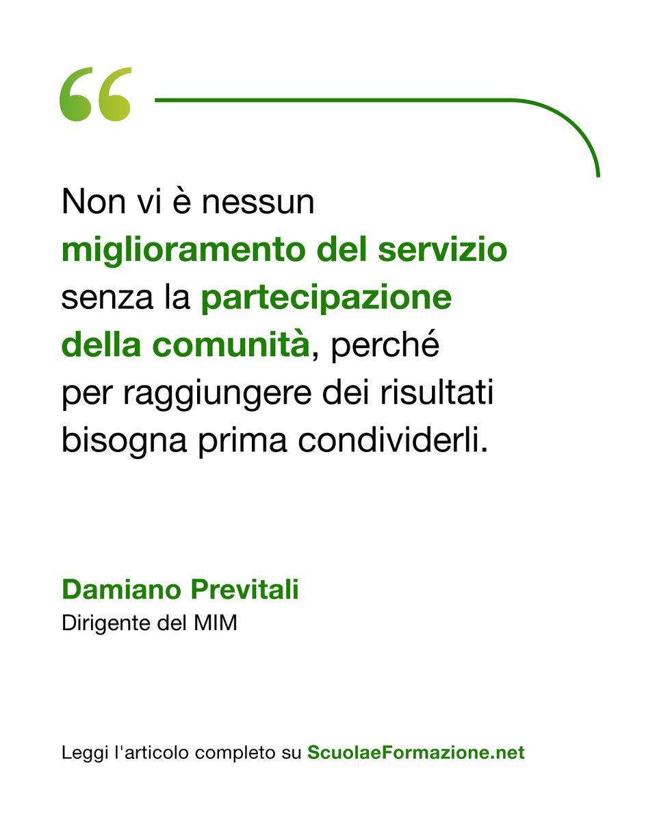 cislscuola's tweet photo. 📄 #Rendicontare è #partecipare.
Con la chiusura del triennio del #SistemaNazionalediValutazione 2022-2025, le #scuole si preparano alla #rendicontazionesociale. Sul nuovo numero di #ScuolaeFormazione web, #DamianoPrevitali, Dirigente del MIM, evidenza l’importanza di non considerarla un semplice adempimento burocratico ma piuttosto un’occasione per ritrovare senso, valorizzare i risultati e riaccendere il #coinvolgimento della #comunitàeducante. Un’opportunità da cogliere per rilanciare il #valore del nostro lavoro educativo.
🔗 Leggi l’articolo completo sulla rivista online 👉 https://t.co/DNEHDsAveN

#CislScuola #ScuolaeFormazione #scuola #rendicontazionesociale #partecipazione #comunitàeducante

@MIsocialTW