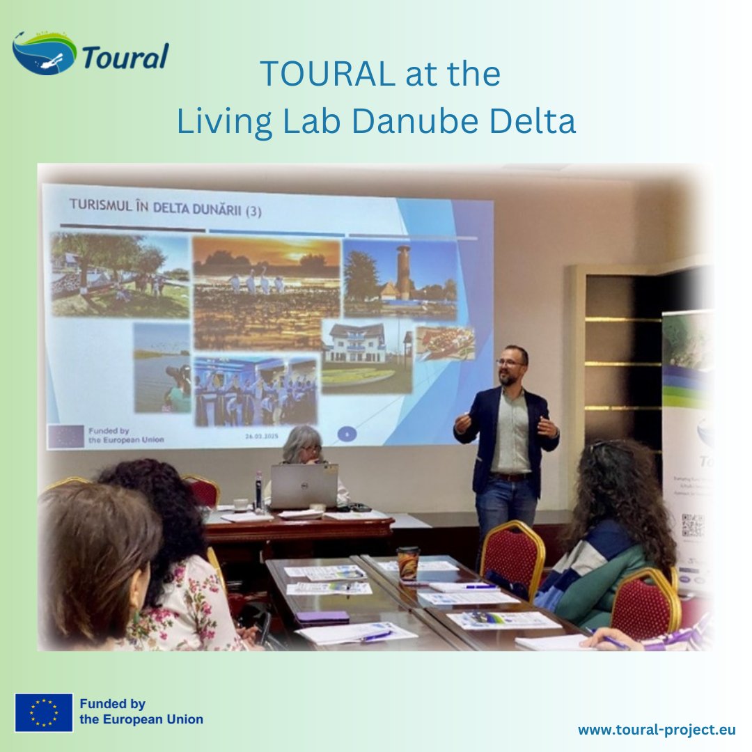 TOURAL Project (@touralproject) on Twitter photo 🌿Shaping the Future of Sustainable Tourism in the #TOURAL Living Lab Danube Delta, March 26, 2025, in Tulcea.
Read more👉bit.ly/44sTfhV
#DanubeDelta #SustainableTourism #LivingLab #CulturalTourism #CommunityEngagement #NatureHeritage #EUProjects <a href="/CORDIS_EU/">EU Research Results</a> <a href="/HorizonEU/">Horizon Europe 🇪🇺</a> 🌿Shaping the Future of Sustainable Tourism in the #TOURAL Living Lab Danube Delta, March 26, 2025, in Tulcea.
Read more👉bit.ly/44sTfhV
#DanubeDelta #SustainableTourism #LivingLab #CulturalTourism #CommunityEngagement #NatureHeritage #EUProjects <a href="/CORDIS_EU/">EU Research Results</a> <a href="/HorizonEU/">Horizon Europe 🇪🇺</a>