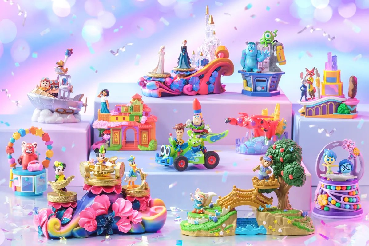 香港も新パレードのフロートフィギュア出すんだ！！！まじでミキフレ