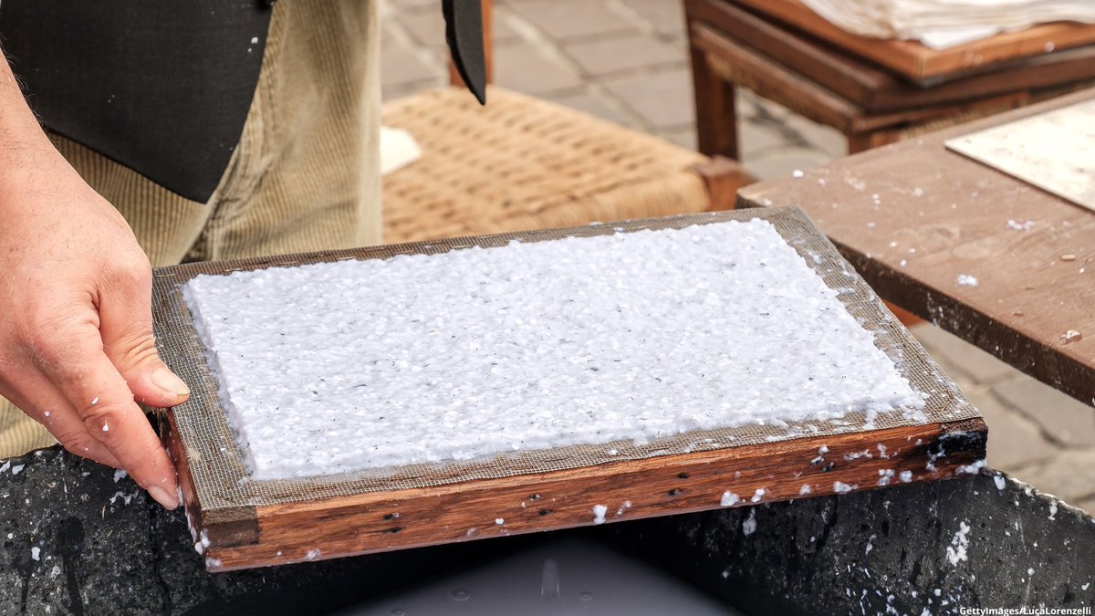 To celebrate Chinese Language Day our #PearlOfTheDay is

造纸 (zàozhǐ) - "papermaking"

Papermaking was invented in China during the Han Dynasty in 105 AD, revolutionizing how knowledge could be recorded📜📝

Find out more👉 bit.ly/3Y5sGvv