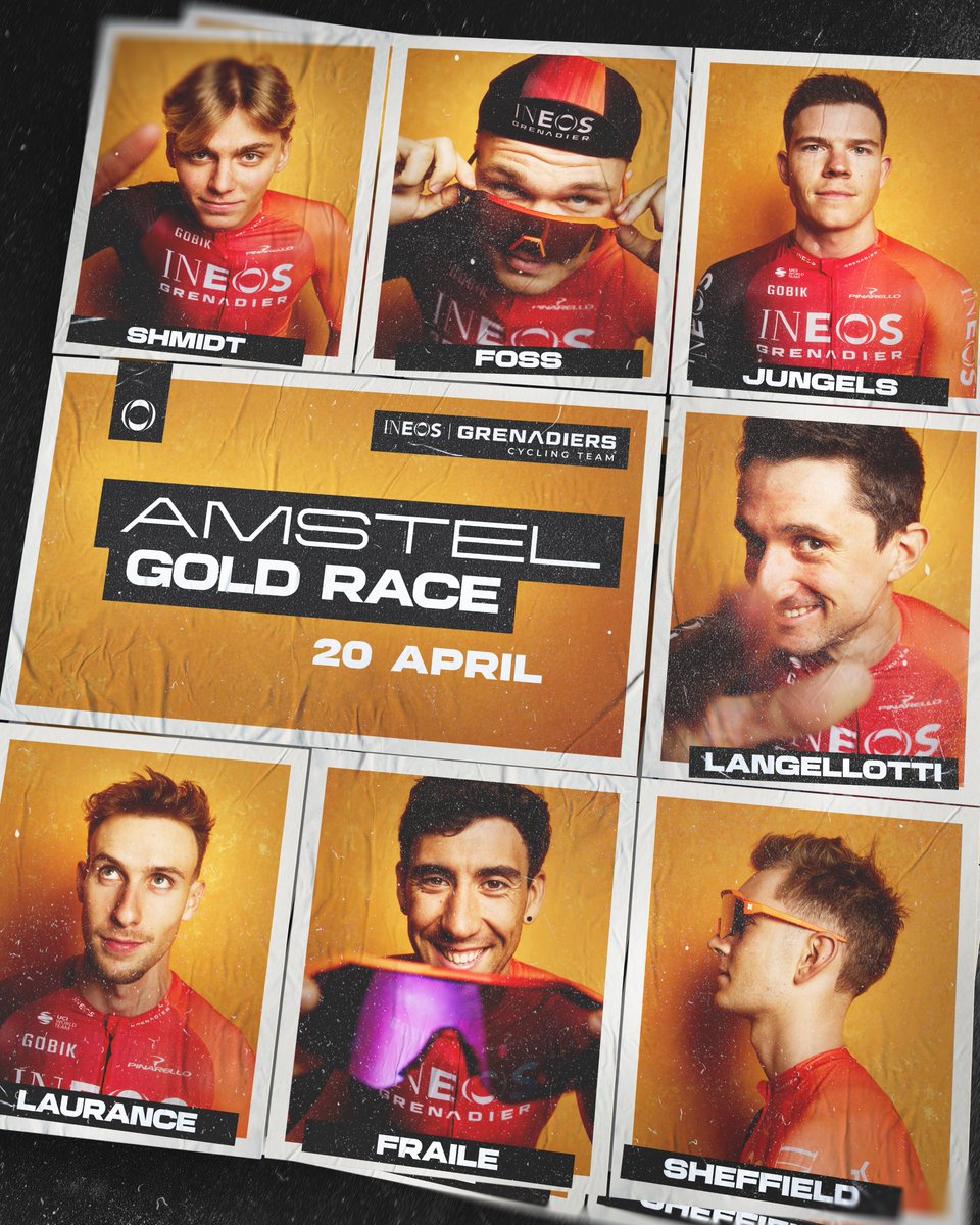 INEOS Grenadiers (@ineosgrenadiers) on Twitter photo ๐บ๐ฅ
See you on Sunday at #AGR25! ๐บ๐ฅ
See you on Sunday at #AGR25!