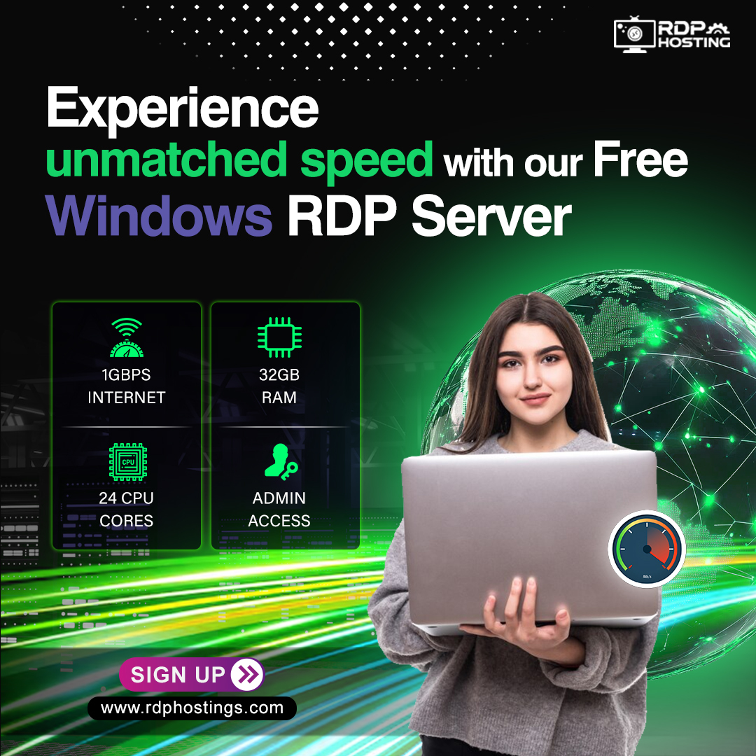 RdpHosting's tweet image. 💻Experience unmatched speed🚀 with our Free Windows RDP Server featuring 1Gbps🌐 Internet, 32GB RAM, and 24 CPU Cores⚙️. Take your remote access to the next level with Free Windows RDP Server.

❤️Grab the deal now- rdphostings.com/windows-rdp-se…

#Freerdp #windowsFreeRDP