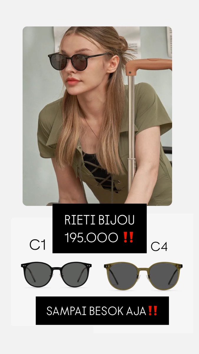 titipdibela's tweet photo. PO JASTIP KOREA
RIETI SALE 195.000 (bisa dp 120k)
SAMPAI BESOK AJA SALENYAA ✨

For order https://t.co/W018qRBLqc
Join group https://t.co/VdVSZZOAMd
Follow instagram https://t.co/f7XkeiUEJh

-t preorder wts wanttosell rieti sale original korea https://t.co/27L8ja5d2S