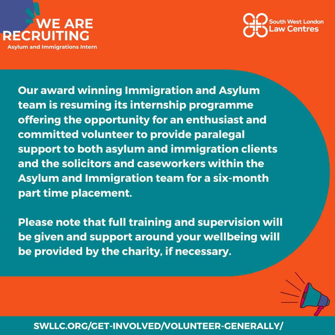 South West London Law Centres tweet media