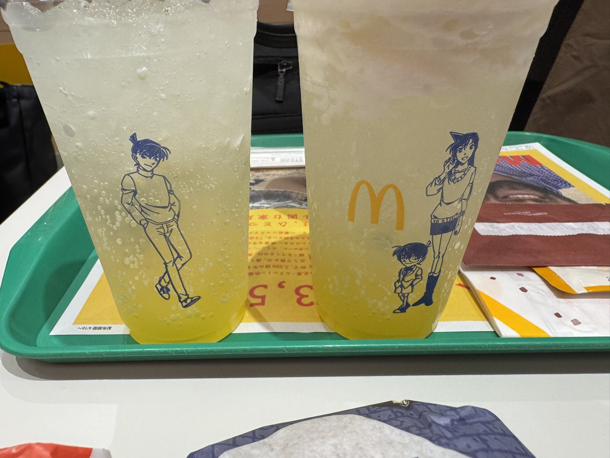 scar_bullet's tweet image. 隻眼の残像を鑑賞する前に…
コナン×マクドナルド🍔🍟🥤
2年連続コラボ👏
7徹夜7日振りのご飯だから1人で食べれる。
後数時間もしない内に放映される‼️
デザイン完璧✨
#チキンタツタ #タルタル南蛮
#チキンタツタ黄金の御馳走ついに登場
#名探偵コナン