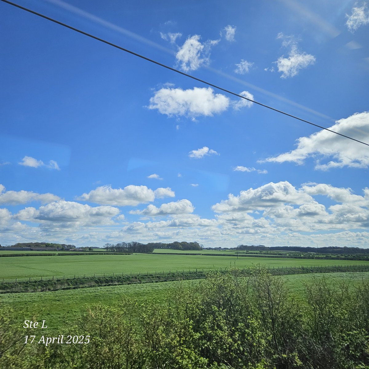 It's a beautiful day today..