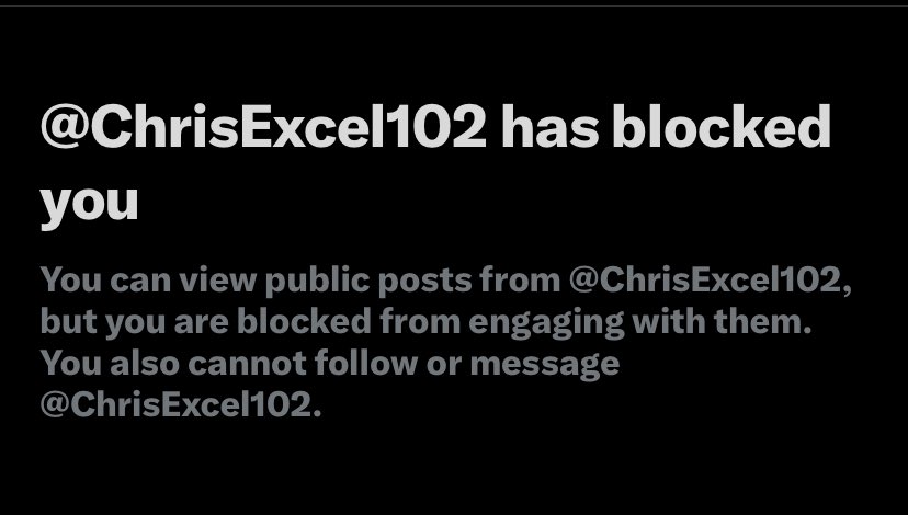 If anyone wanna know who Chris Excel is they must come straight to me &amp; ofcoz I need money for that, He blocked me about 3 Years ago coz I wanted to expose him.