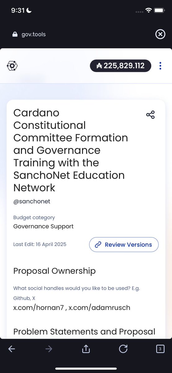 Just voted YES on the SanchoNet Education Network proposal and honestly, this is a no-brainer for me. 
500k ADA to create a literal training ground for Cardano governance is a STEAL. 
Do you realize how few people actually know how to submit governance actions or manage CC