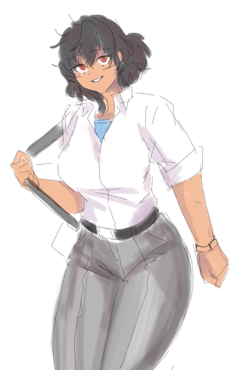 Andou324's tweet image. Coloring is difficult….