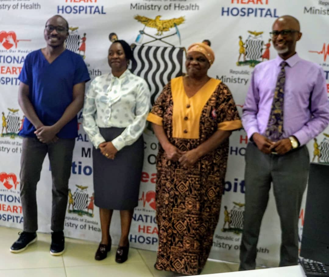 MutazAlsabah's tweet photo. A delegation of Zambia Heart and Stroke foundation delivered IAS Letter to the National Heart Hospital in the capital Lusaka.
IAS letter disclosed the plan to fight ASCVD and aimed for better cardiovascular health.
#FindFH
#KnowHoFH
@atherosociety
@SamiaMoraMD
@fhscglobal . https://t.co/cAkRqi7VMl