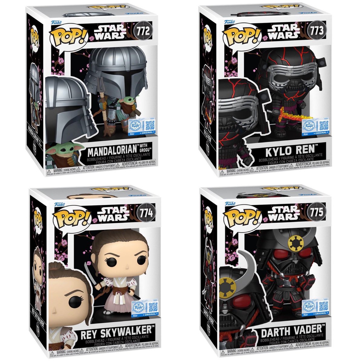 FunkoPOPsNews's tweet photo. Full glams for the new Star Wars Samurai Funko POPs! Love the design on these ~ dropping soon at the links below! Thanks @funkoinfo_ 
   FS ~ https://t.co/7YNWkkkI8Q
   T ~ https://t.co/QtCzU3gJuT
#Ad #StarWars #FPN #FunkoPOPNews #Funko #FunkoPOP https://t.co/JWjUXEboaz