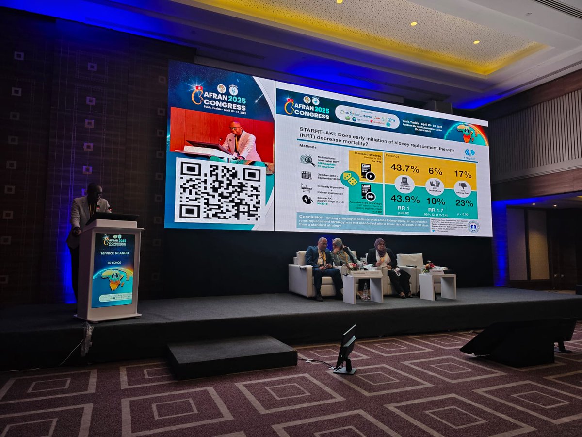Yannick Nlandu Mayamba (@nicloda) on Twitter photo I was honored to be invited to speak about kidney replacement therapy in AKI during the AFRAN congress. <a href="/AfricanAFRAN/">African Association of Nephrology (AFRAN)</a> <a href="/valerie_luyckx/">Valerie Luyckx</a> <a href="/ISNeducation/">ISN Education</a> <a href="/Rasha_Darwish_/">Rasha Darwish</a> <a href="/SabineKaram6/">Sabine Karam</a> #ISNyoung <a href="/rkalyes1/">Robert Kalyesubula,MD, FISN(USA), PhD-FRCP(London)</a> I was honored to be invited to speak about kidney replacement therapy in AKI during the AFRAN congress. <a href="/AfricanAFRAN/">African Association of Nephrology (AFRAN)</a> <a href="/valerie_luyckx/">Valerie Luyckx</a> <a href="/ISNeducation/">ISN Education</a> <a href="/Rasha_Darwish_/">Rasha Darwish</a> <a href="/SabineKaram6/">Sabine Karam</a> #ISNyoung <a href="/rkalyes1/">Robert Kalyesubula,MD, FISN(USA), PhD-FRCP(London)</a>