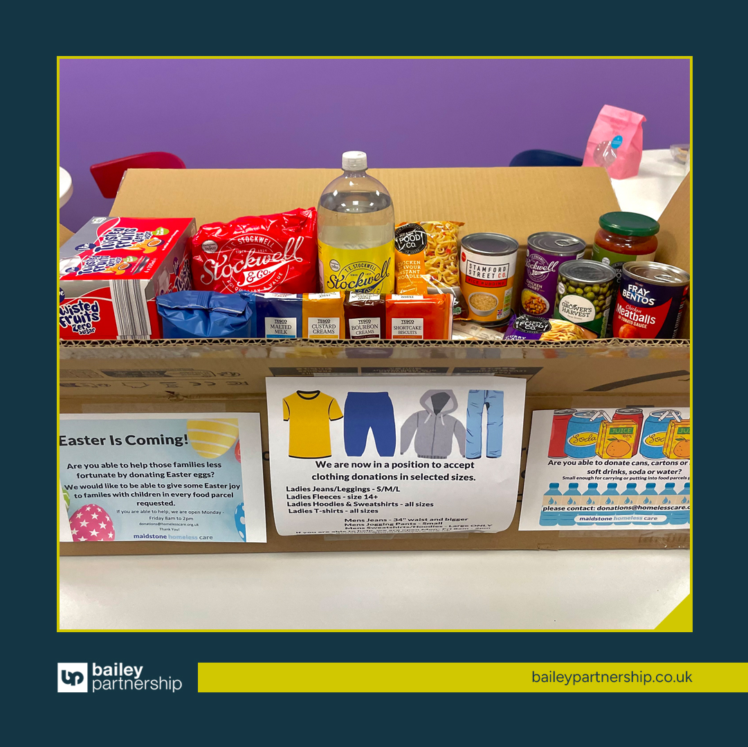 Bailey Partnership (@baileypartner) on Twitter photo This Easter, our Maidstone team delivered 166 Easter eggs to three incredible local charities:
<a href="/MTWnhs/">Maidstone and Tunbridge Wells NHS Trust</a>
<a href="/heartofkenthosp/">HeartofKentHospice</a>
@MaidstoneDayCt
The smiles say it all. A small gesture, a big difference.
#SocialValue #EasterSmiles #BaileyPartnership This Easter, our Maidstone team delivered 166 Easter eggs to three incredible local charities:
<a href="/MTWnhs/">Maidstone and Tunbridge Wells NHS Trust</a>
<a href="/heartofkenthosp/">HeartofKentHospice</a>
@MaidstoneDayCt
The smiles say it all. A small gesture, a big difference.
#SocialValue #EasterSmiles #BaileyPartnership