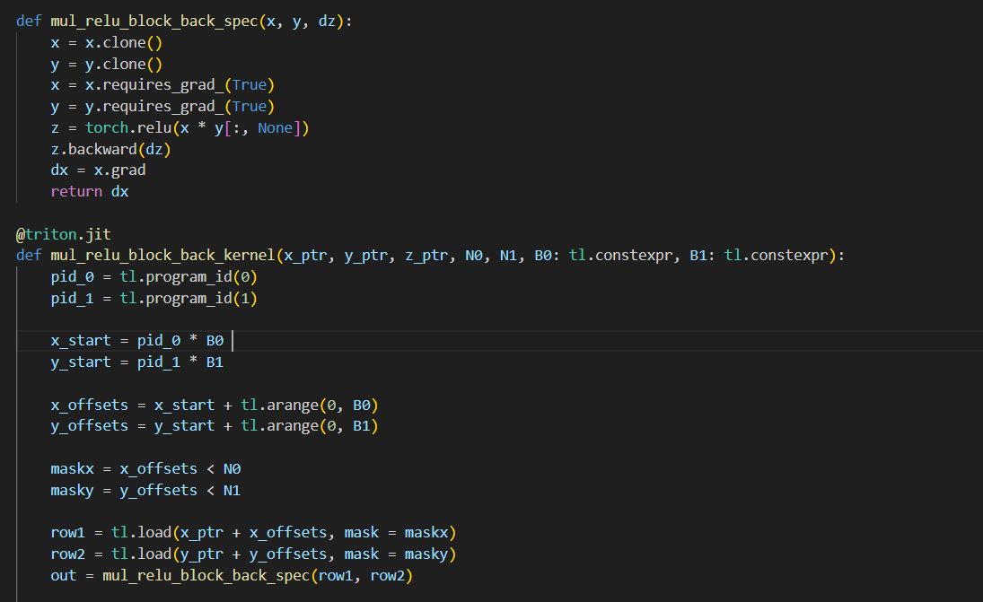 jino_rohit's tweet image. day18 #100daysofcuda

1. Implemented fused outer multiplication along with backward pass.
2. Going through some liger kernels.

Code - github.com/JINO-ROHIT/adv…