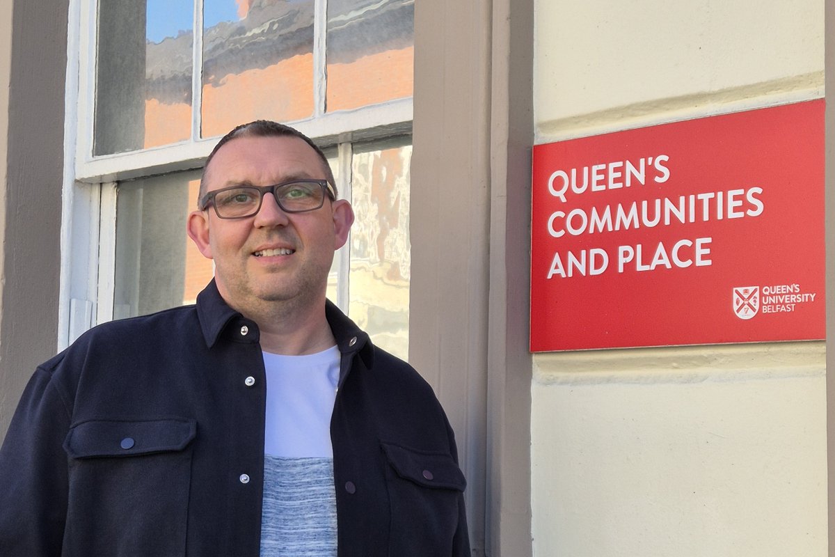 Queen's Communities and Place (QCAP) (@qubcommunities1) on Twitter photo Introducing Pete Robinson, the new Belfast Community Research and Innovation Network Coordinator who will be working alongside QCAP and six inner-city communities in Belfast.
More about Pete here: tinyurl.com/z9fewtfh
<a href="/UKRI_News/">UK Research and Innovation</a> <a href="/the_young_fdn/">The Young Foundation</a> Introducing Pete Robinson, the new Belfast Community Research and Innovation Network Coordinator who will be working alongside QCAP and six inner-city communities in Belfast.
More about Pete here: tinyurl.com/z9fewtfh
<a href="/UKRI_News/">UK Research and Innovation</a> <a href="/the_young_fdn/">The Young Foundation</a>
