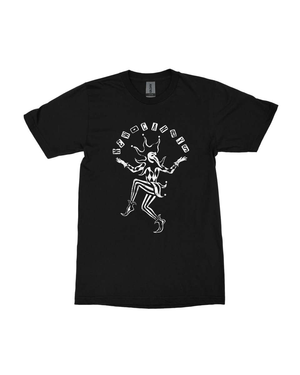 New tees are here! You can find them in different colors on newcandys.com/tees 🎭
Both will be available on tour too.