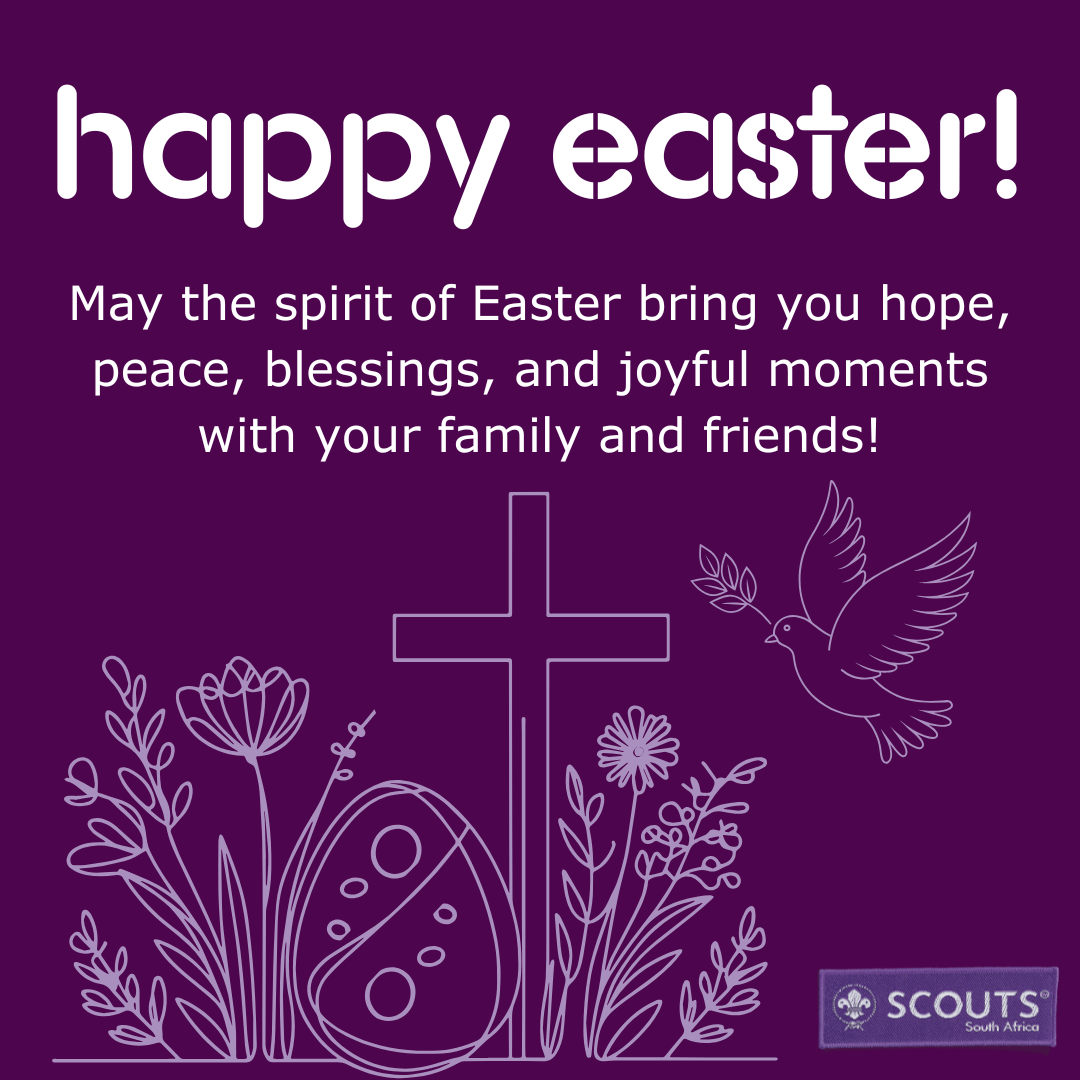 SAScout's tweet image. Happy Easter to our Scouting family celebrating this weekend! #scoutssouthafrica #easter #scoutssa #blessings #scoutfamily⚜️