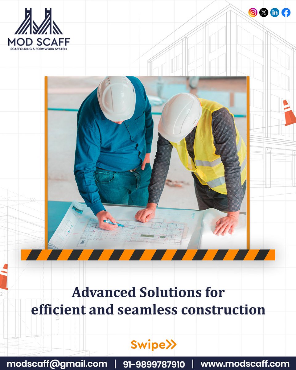 ModscaffIndia's tweet image. 🚧 Revolutionize Your Build with 🧠 Smart Formwork &amp;amp; 🏗 Scaffolding Solutions for the next-gen skyline! 

📩 modscaff@gmail.com
🌐 modscaff.com 
📱 +91-9899787910

#SmartFormwork #ScaffoldingSolutions #ModernConstruction #BuildSmart #EngineeringExcellence