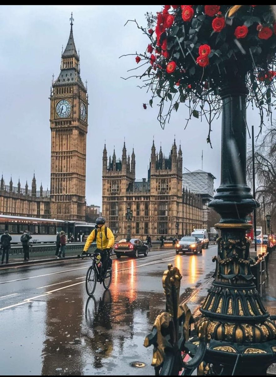 Rain in london