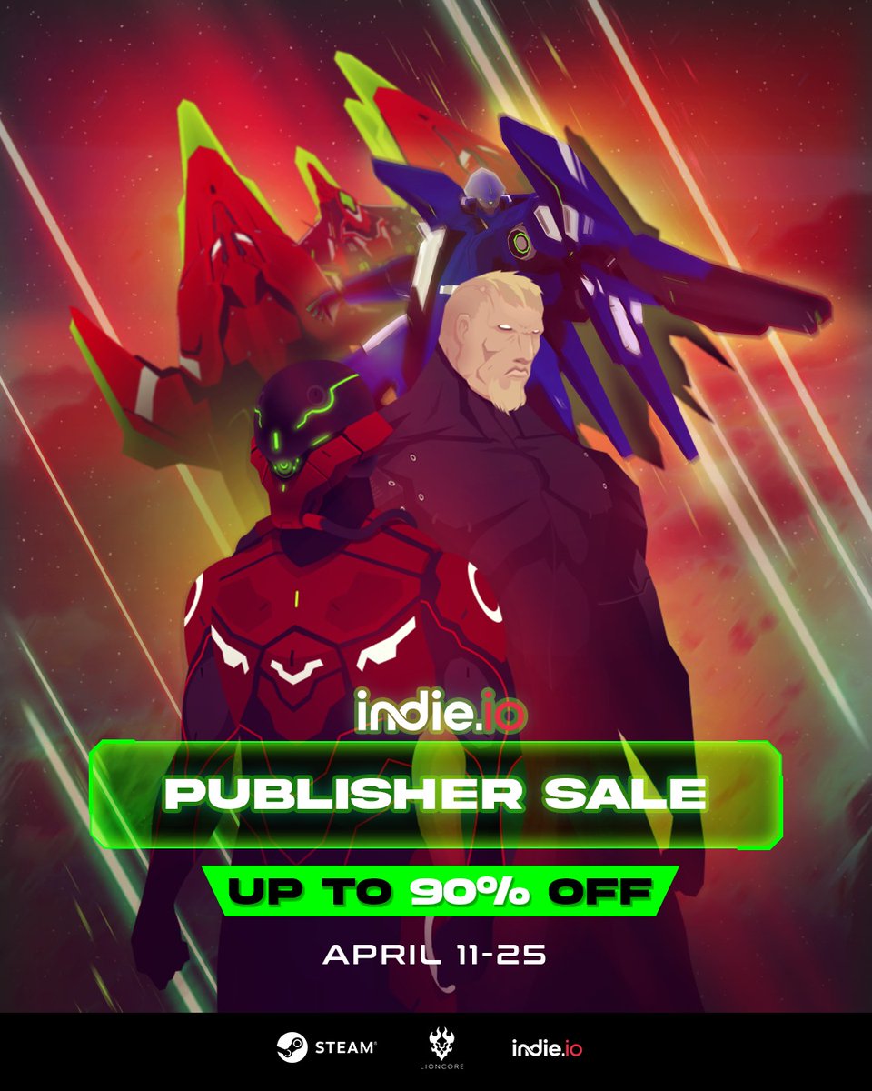 lioncoreid's tweet photo. Calling All Ace Pilots! 🚀
Take to the skies in Burst Fighter, now featured in https://t.co/D5xNcFAxnp Developer Sale!

Sale Period: April 11th - 25th

----

Platform: Steam
https://t.co/emXC6EpzEB

https://t.co/KGFwKgvjHk Publisher Sale
https://t.co/w7bv4d8XNQ https://t.co/QB5LBnIBfC