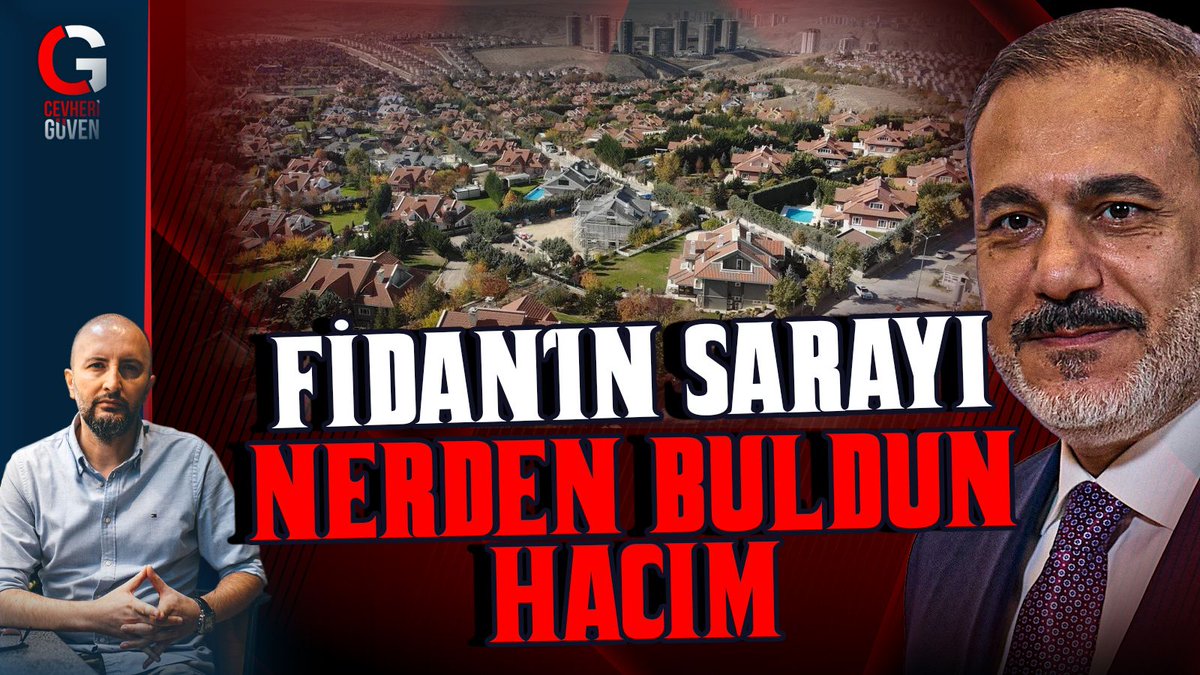 Hakan Fidan'ın ultralüks sarayı. Ankara'da Erdoğan'ın sarayından sonraki en pahalı ev.
Fidan bu paraları nereden buluyor? Fidan'ın yolsuzluklarına yolculuk...
ROK erken mi öttü? CHP'ye kayyım gerçekleri...
Ali Yerlikaya çocukları topladı baronlar firari...
Öğretmen atamalarında