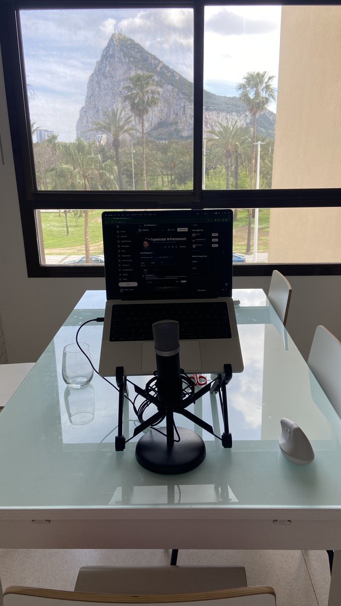 Gibraltar home office view