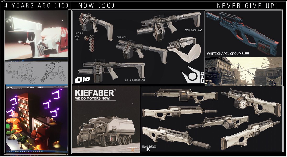 Never give up! Left is from when I was 16, right is now.