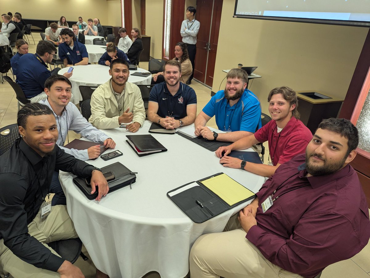 Great opportunity for learning and networking today at the KS Sport Summit. Thank you to @WichitaStateCAS for hosting this great event. 
#SCSportManagementFamily