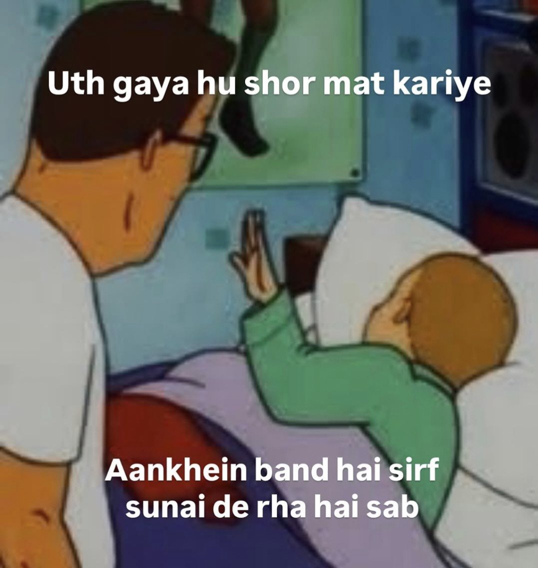 vishu_memes's tweet photo. Sab sunai de raha hai 😏 https://t.co/PPB4w3e2FZ
