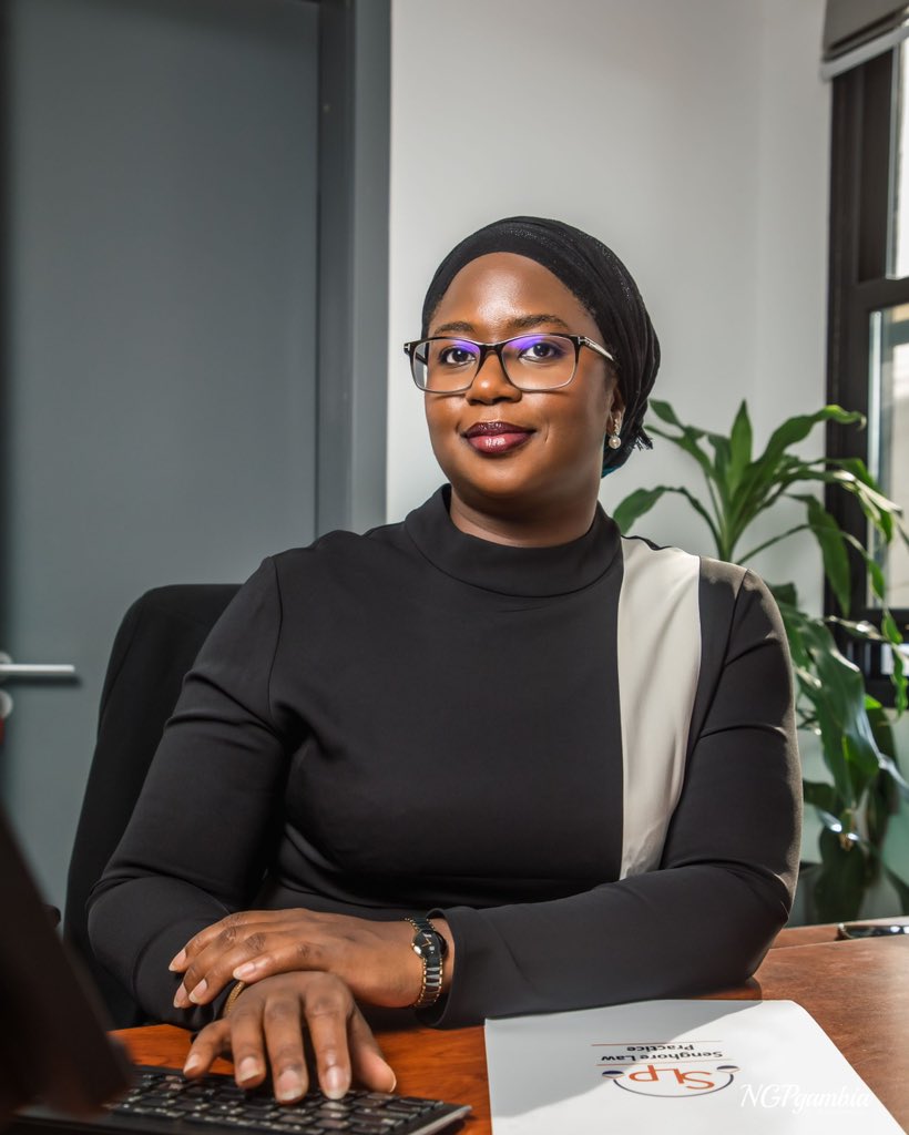 Amazing Woman! Great Legal
mind! Meet Madam Yassin Senghore!