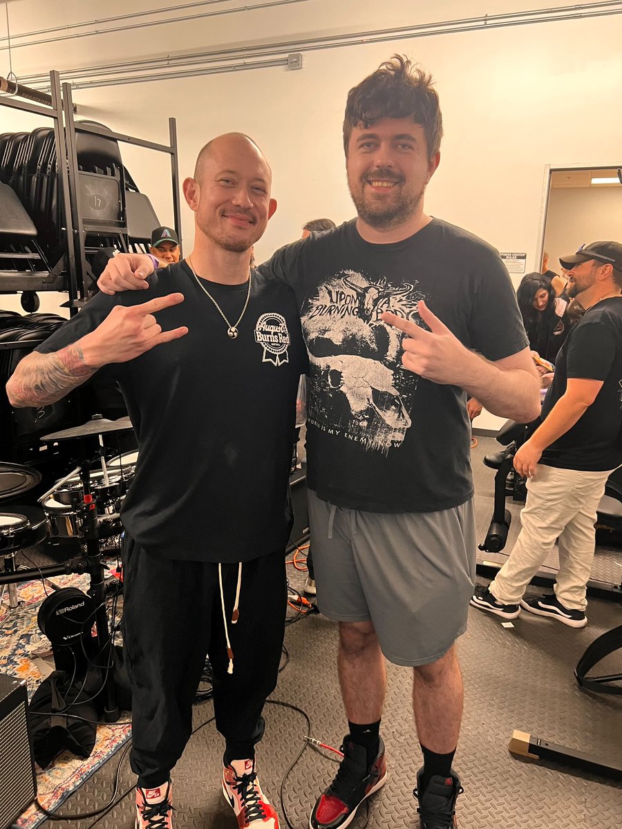 I look like a crack head but this is one of my favorite human beings in the world