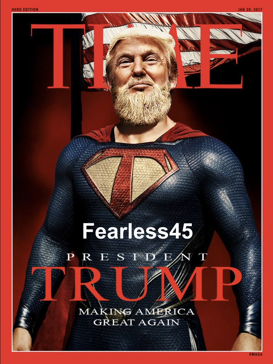 Fearless45Trump's tweet image. THE LEGEND OF FEARLESS 45 - A Ballad
In the history of legends comes the bravest man alive,
From Manhattan rose a hero… they call him Fearless 45.
In a most imperfect man, a champion claimed his place.
From the God of Liberty and Freedom, came an unexpected face.
Across the…
