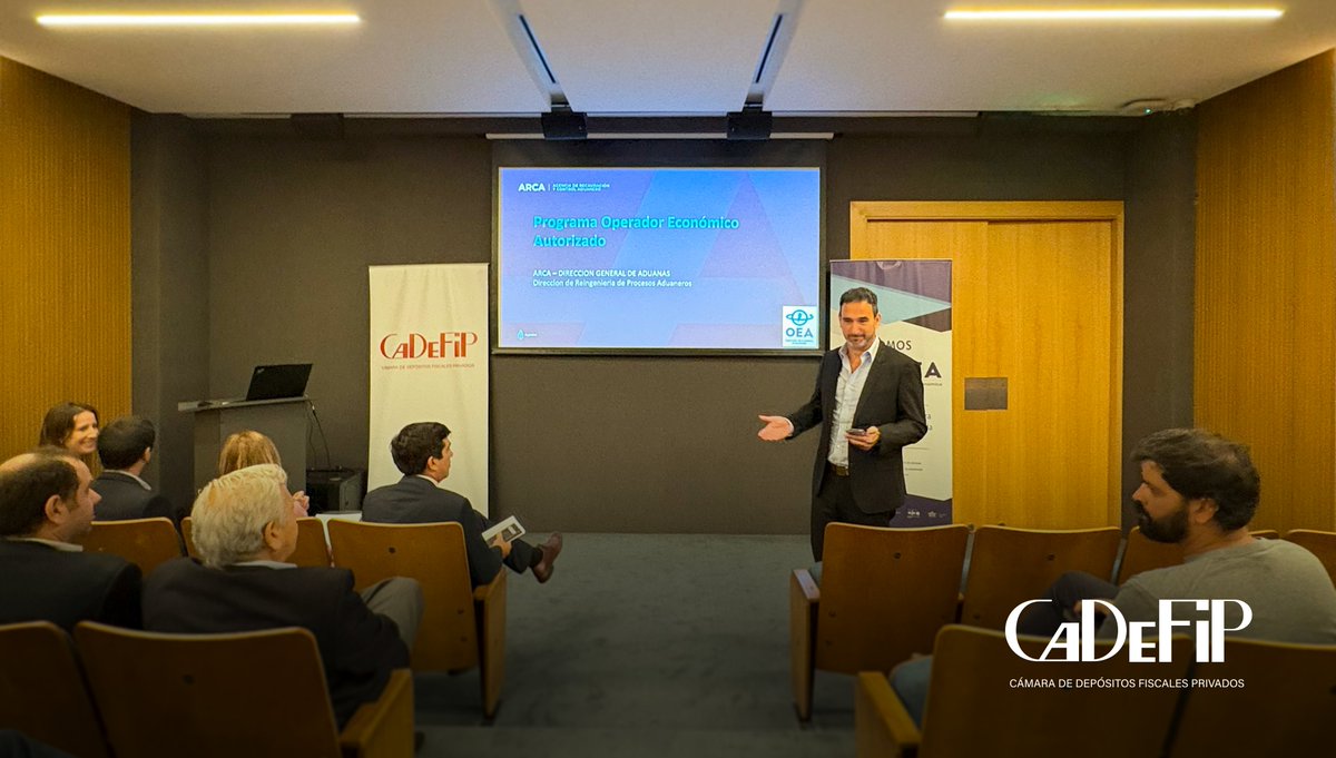 cadefip's tweet image. ¡La primera charla sobre el Programa OEA fue un éxito!

Sumate a CADEFIP y accedé a eventos exclusivos, asesoramiento especializado y herramientas estratégicas para enfrentar los desafíos del comercio exterior y la logística aduanera.

🌐 Conocé más en web. Link en el perfil.