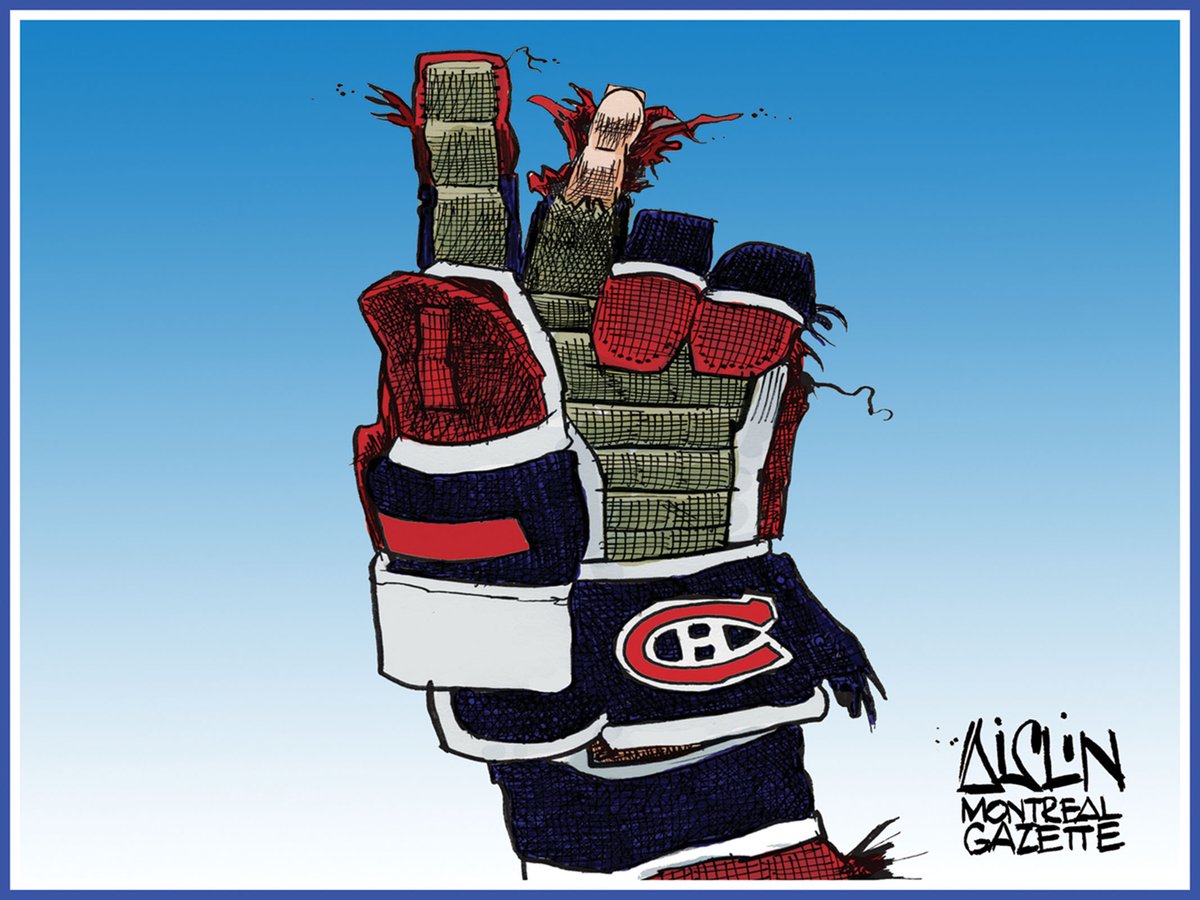 Aislin Saturday #MonrealGazette cartoon on the Habs making the playoffs!  Please share.