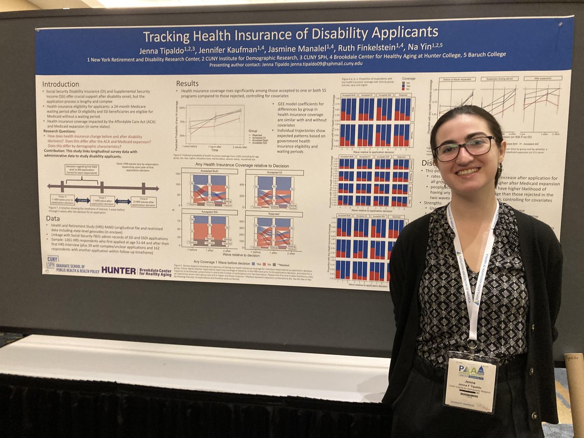 NYRDRC's tweet photo. The SSDI &amp; SSI application process includes a 24-month Medicare waiting period, W/O insurance this study looks at health &amp; financial security before &amp; after the disability application? Does health insurance play in health outcomes &amp; medical costs?  @jennatip @Na_Yin_ @JennieKabo https://t.co/NNxHV8A5A7