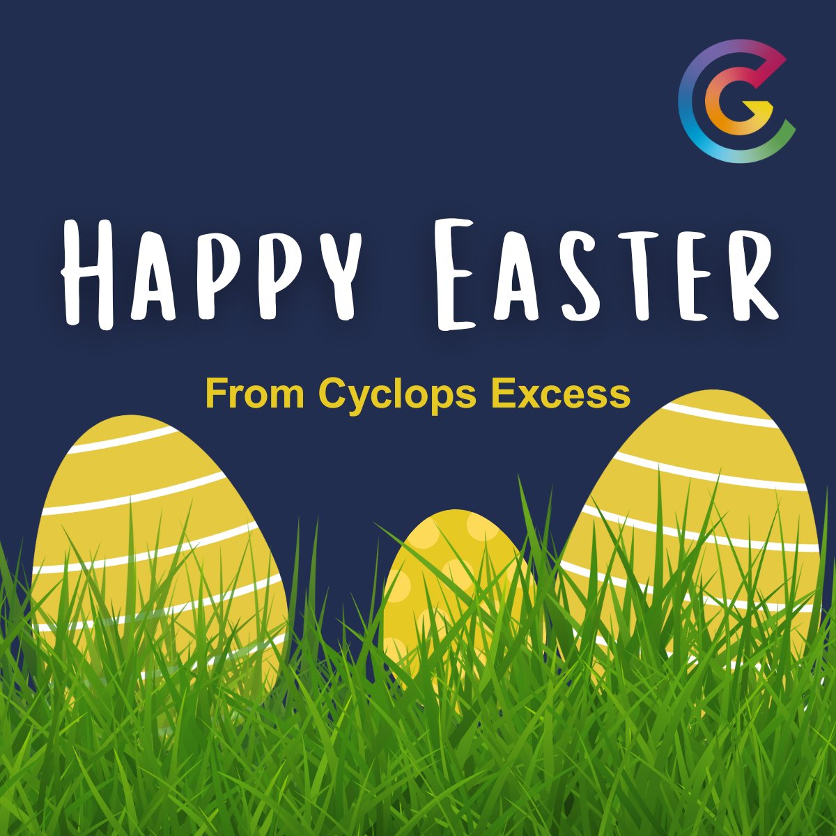 Cyclopsxs's tweet photo. Happy Easter from @Cyclopsxs! 🐣

Whether you're relaxing or keeping busy, we hope you're having a brilliant Easter Monday.

We'll be back in the office tomorrow, ready to help with your excess electronic component stock. 

#HappyEaster #CyclopsXS https://t.co/eH9zO19ph3