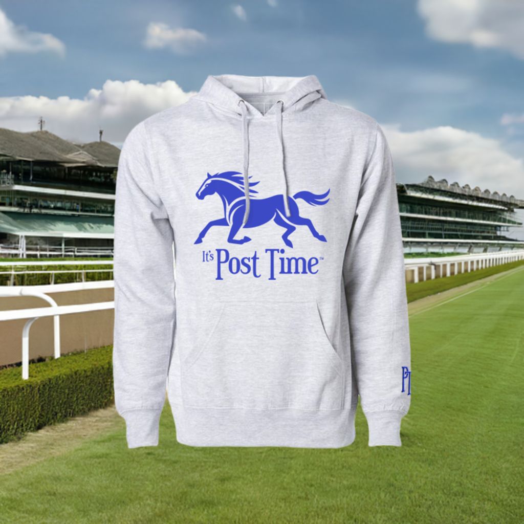 PostTimeApparel's tweet image. 🔥 Cozy Just Got Cooler – 25% OFF! 🐎

Race into the season in style with the Post Time Hoodie, now 25% OFF for a limited time!
It’s soft, bold, and made for fans who live for race day vibes.

📦 Shop now → posttimeapparel.com 
#RaceDayStyle #LimitedTimeDeal #ItsPostTime