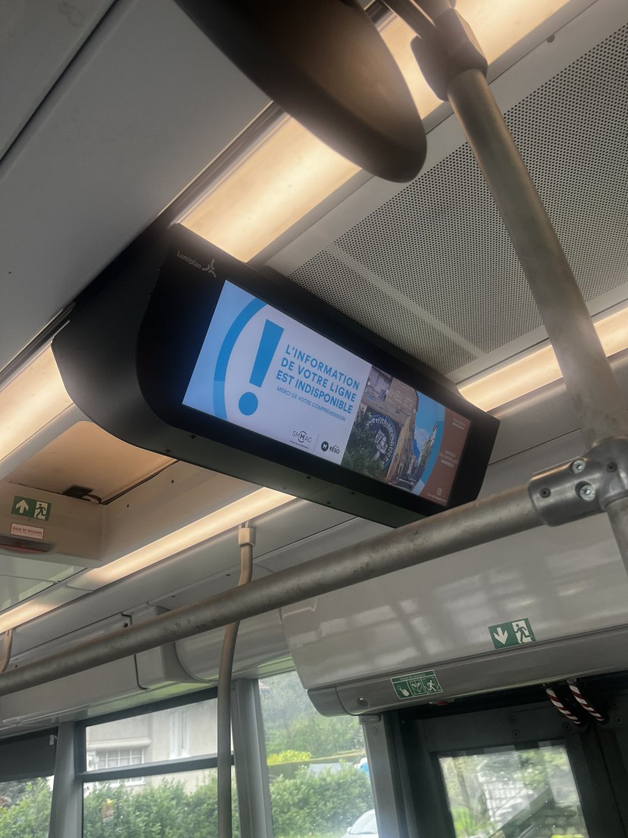Trans__passion's tweet photo. Ré-bonjour @transportsmreso,
Véhicule numéro 3282, les informations de la lignes n’apparaissent pas https://t.co/HSSplOay4B