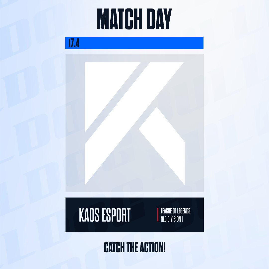 Bulldog Esports (@_bulldogesports) on Twitter photo Its a big night tonight in the <a href="/NLClol/">Arozzi NLC</a>
🆚<a href="/KAOSesport/">KAOS</a>
🕕18:00 CEST
Watch it how you like:
<a href="/ffairygee/">BDG fairygee</a> 📺twitch.tv/fairygee
<a href="/nawieuw/">BDG NAWI</a> 📺twitch.tv/nawieuw
<a href="/Kaymin_lol/">Kaymin | Armin</a> 📺twitch.tv/kaymin_lol
<a href="/Kasing/">Raymond Tsang</a> 📺twitch.tv/kasinglol
#BulldogFamily Its a big night tonight in the <a href="/NLClol/">Arozzi NLC</a>
🆚<a href="/KAOSesport/">KAOS</a>
🕕18:00 CEST
Watch it how you like:
<a href="/ffairygee/">BDG fairygee</a> 📺twitch.tv/fairygee
<a href="/nawieuw/">BDG NAWI</a> 📺twitch.tv/nawieuw
<a href="/Kaymin_lol/">Kaymin | Armin</a> 📺twitch.tv/kaymin_lol
<a href="/Kasing/">Raymond Tsang</a> 📺twitch.tv/kasinglol
#BulldogFamily