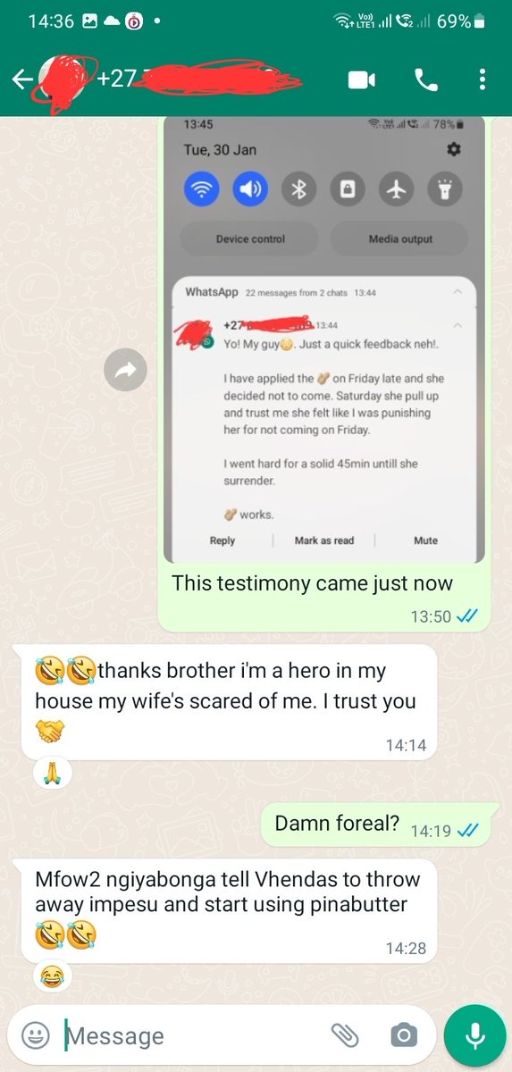 klaas_radebe's tweet photo. @Thisthat_Acadmy After Money, it is #Pinabutter pina4man sex herb 🌿 it will make her listen to you easy bro. She will let you lead forever. The power in you will make her automatically listen to you. She will start listening and respecting you the day she compares you to a better D. dms open https://t.co/5Z0yxZNhTj