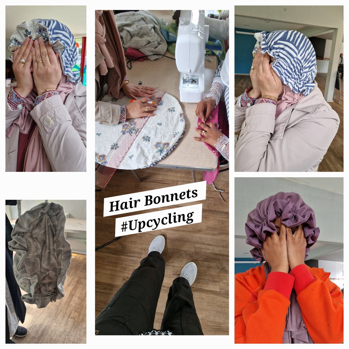 KennyUmeh's tweet photo. Our last sustainable sewing session in #Hulme before the Easter break.
More old and unwanted fabrics were stopping from heading to the landfill by #repairing/#upcycycling them. #HappyEaster in advance to everyone celebrating. #sustainablefashion #reuse #refashion
#climatechange https://t.co/DZWjjKzv7d
