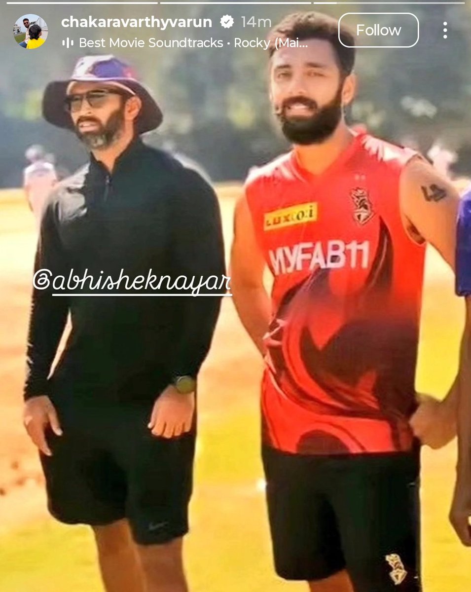 thecricketwood's tweet photo. Abhishek Nayar must have had some conversations with Venky Mysore before his sacking as India's Assistant Coach!!
Would be fun to have him back at @KKRiders
Just announce it already!!! https://t.co/BjkCAR1Pxj