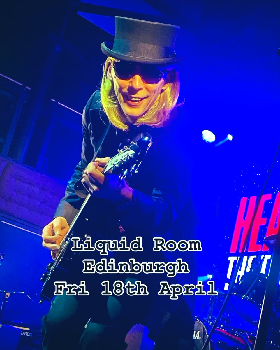 HeartbreakShow's tweet photo. Heartbreak: The Tom Petty Show Edinburgh - Liquid Room - Good Friday 18th April! Tickets https://t.co/nUVcnaKsAr https://t.co/M6sQ3nBf4c