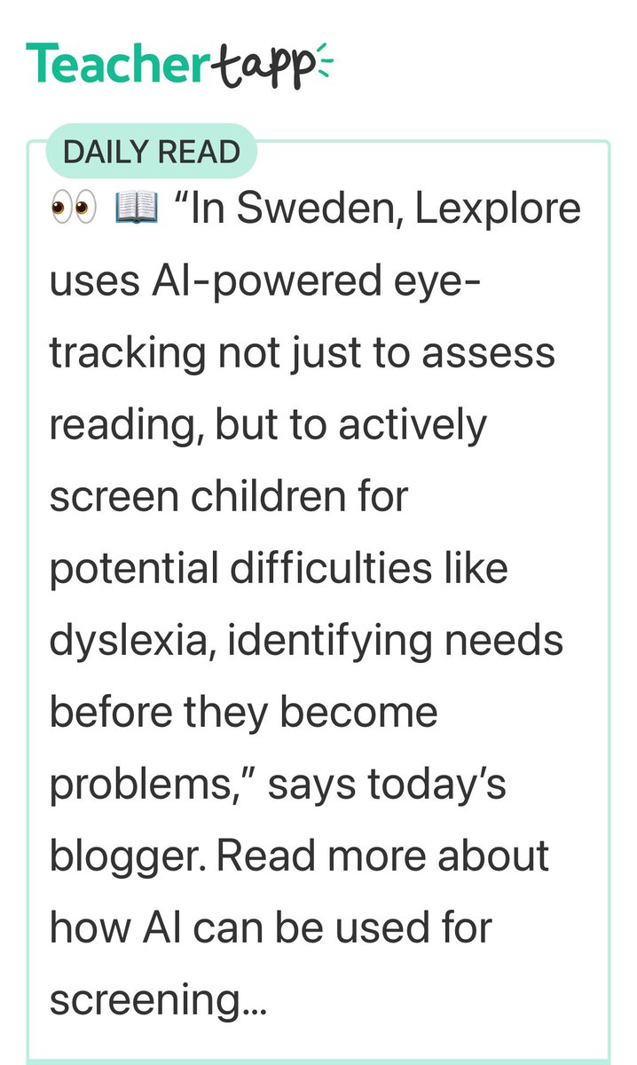 Pleased to be today’s <a href="/TeacherTapp/">Teacher Tapp</a> Daily Read. 
Access the full piece here
peerreviewededucationblog.com/2025/04/15/rev…